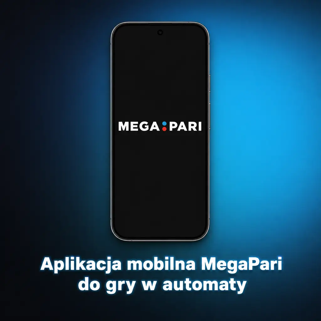 Aplikacja mobilna MegaPari na smartfona z pełną biblioteką automatów, filtrami dostawców i szybką nawigacją do kasyna.