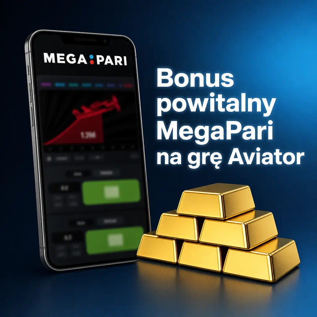 Bonus powitalny MegaPari 200% do 6400 PLN i 150 free spinów na grę Aviator od Spribe