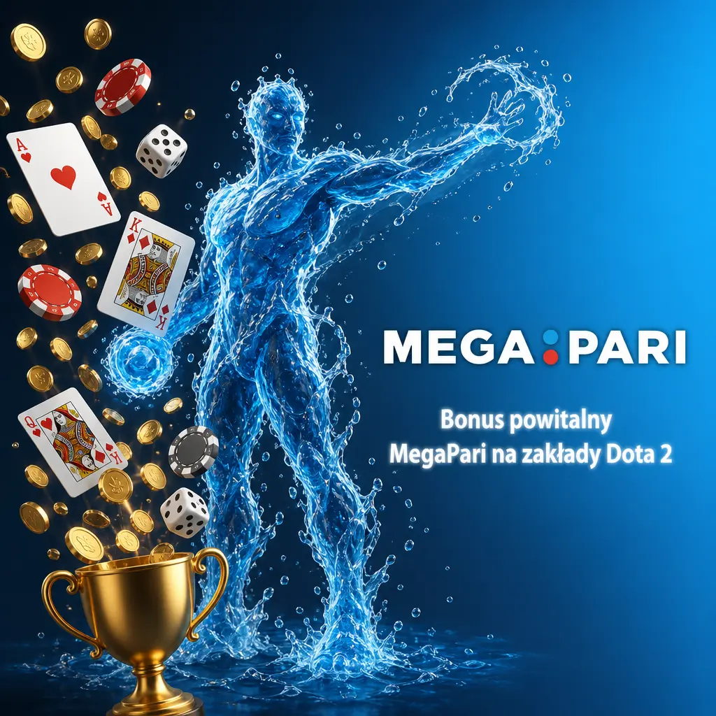 Bonus powitalny MegaPari 200% do 1280 PLN na zakłady sportowe Dota 2 oraz bonus kasynowy z free spinami.