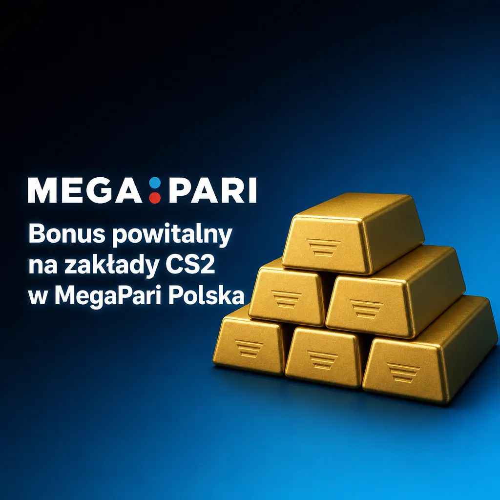 Bonus powitalny 200% do 1280 PLN na zakłady CS2 w MegaPari Polska dla nowych graczy