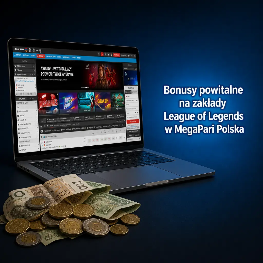 Bonus powitalny 200% do 1280 PLN na zakłady League of Legends w MegaPari Polska dla nowych graczy