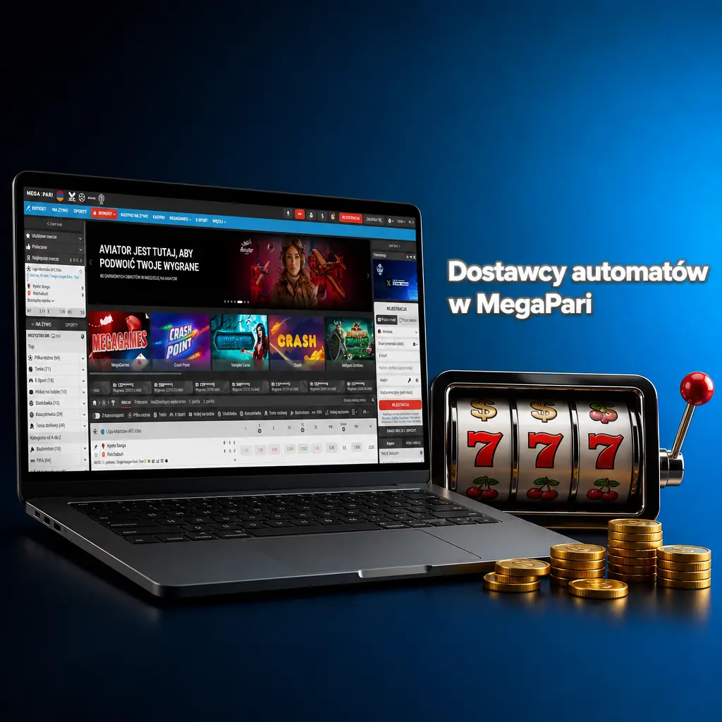 Dostawcy automatów w kasynie MegaPari – Pragmatic Play, NetEnt, Microgaming i inni producenci slotów