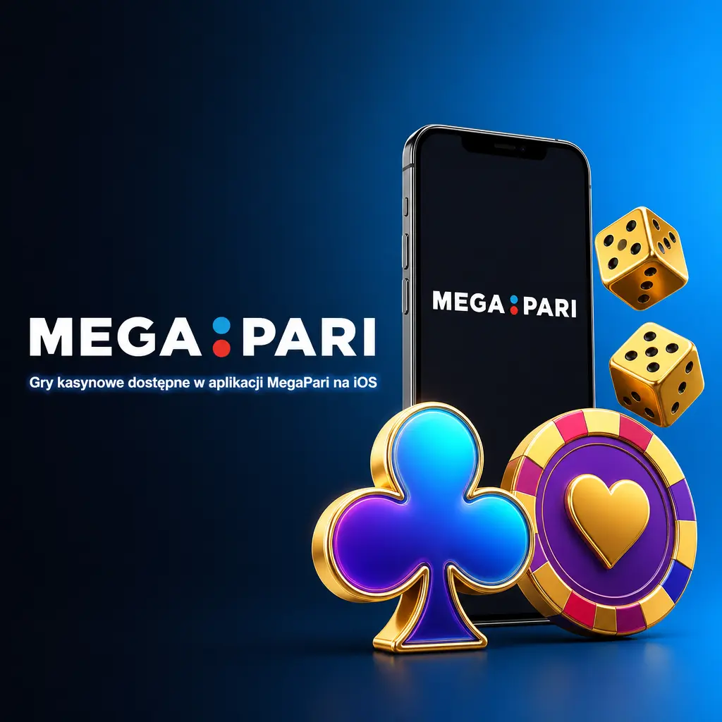Gry kasynowe MegaPari na iOS: automaty, ruletka i blackjack na żywo od Pragmatic Play, Evolution i NetEnt