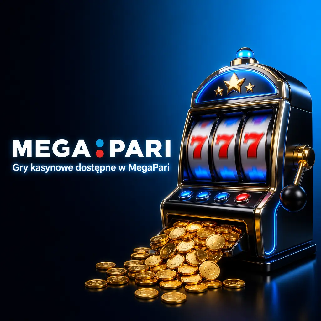 Gry kasynowe dostępne w MegaPari: automaty, ruletka, blackjack, poker wideo i kasyno na żywo z krupierem