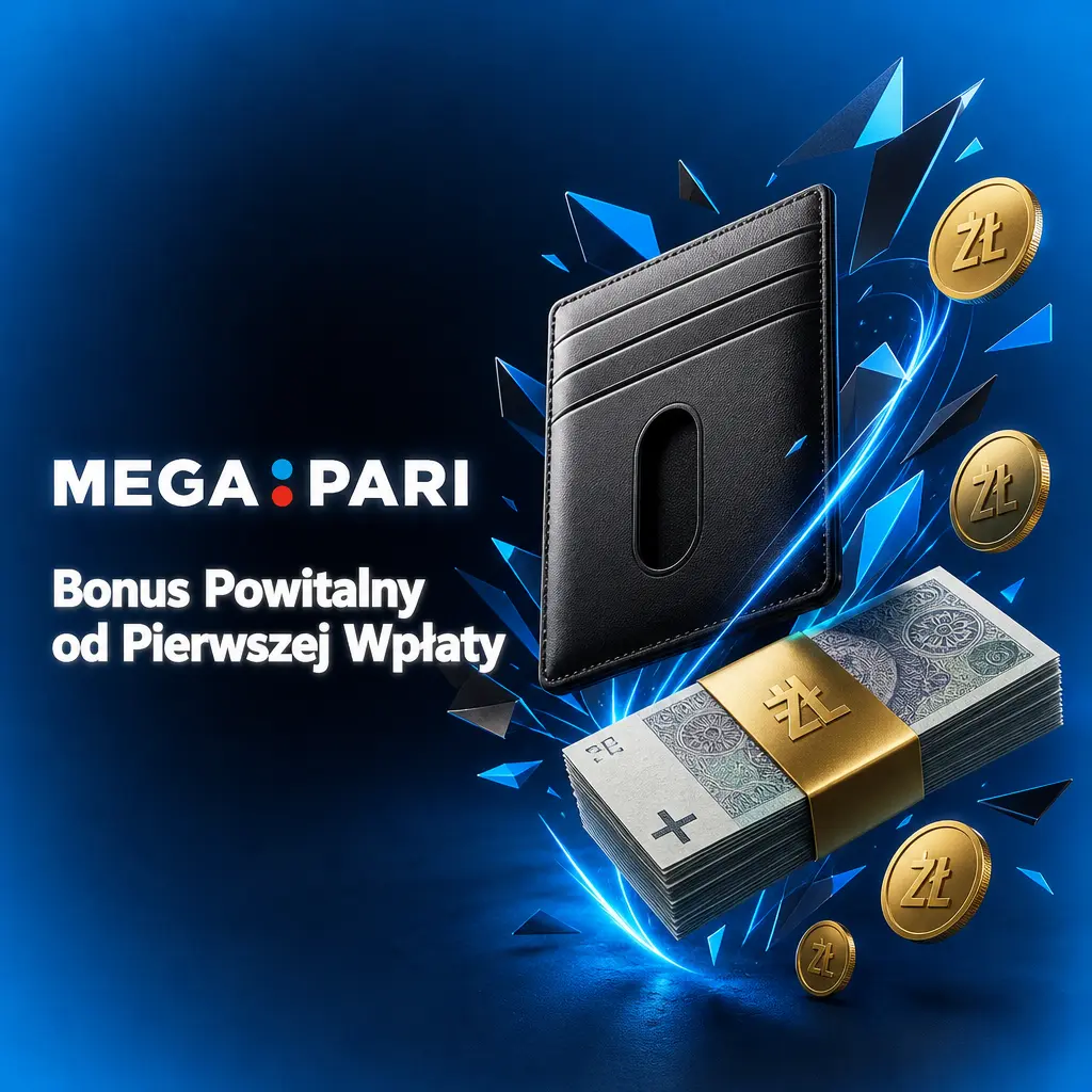 MegaPari: bonus powitalny 200% od pierwszej wpłaty, do 6400 PLN i 150 free spinów dla nowych graczy z Polski.