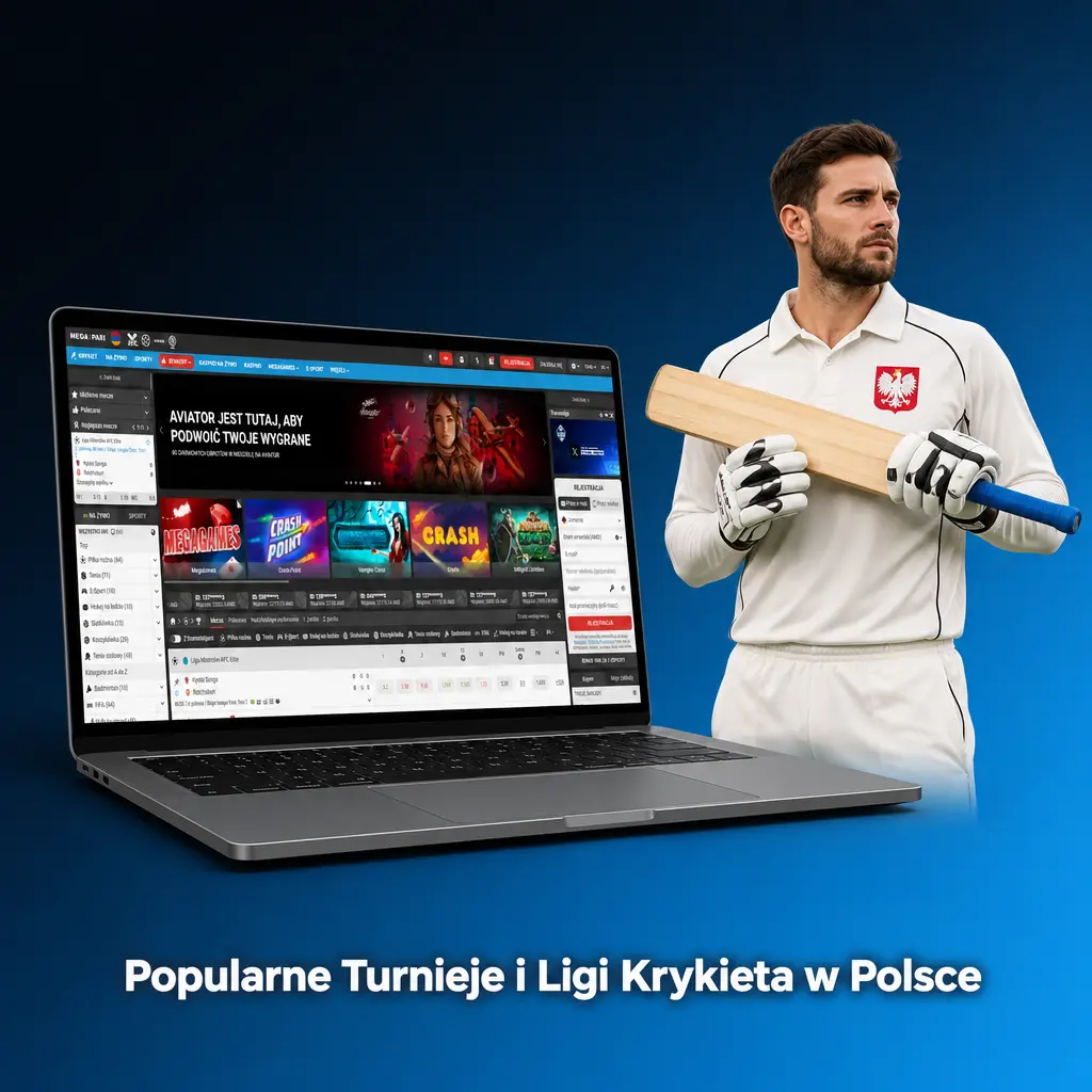 Popularne turnieje krykieta: ICC Cricket World Cup, T20 World Cup, The Ashes oraz IPL dostępne w ofercie zakładów MegaPari