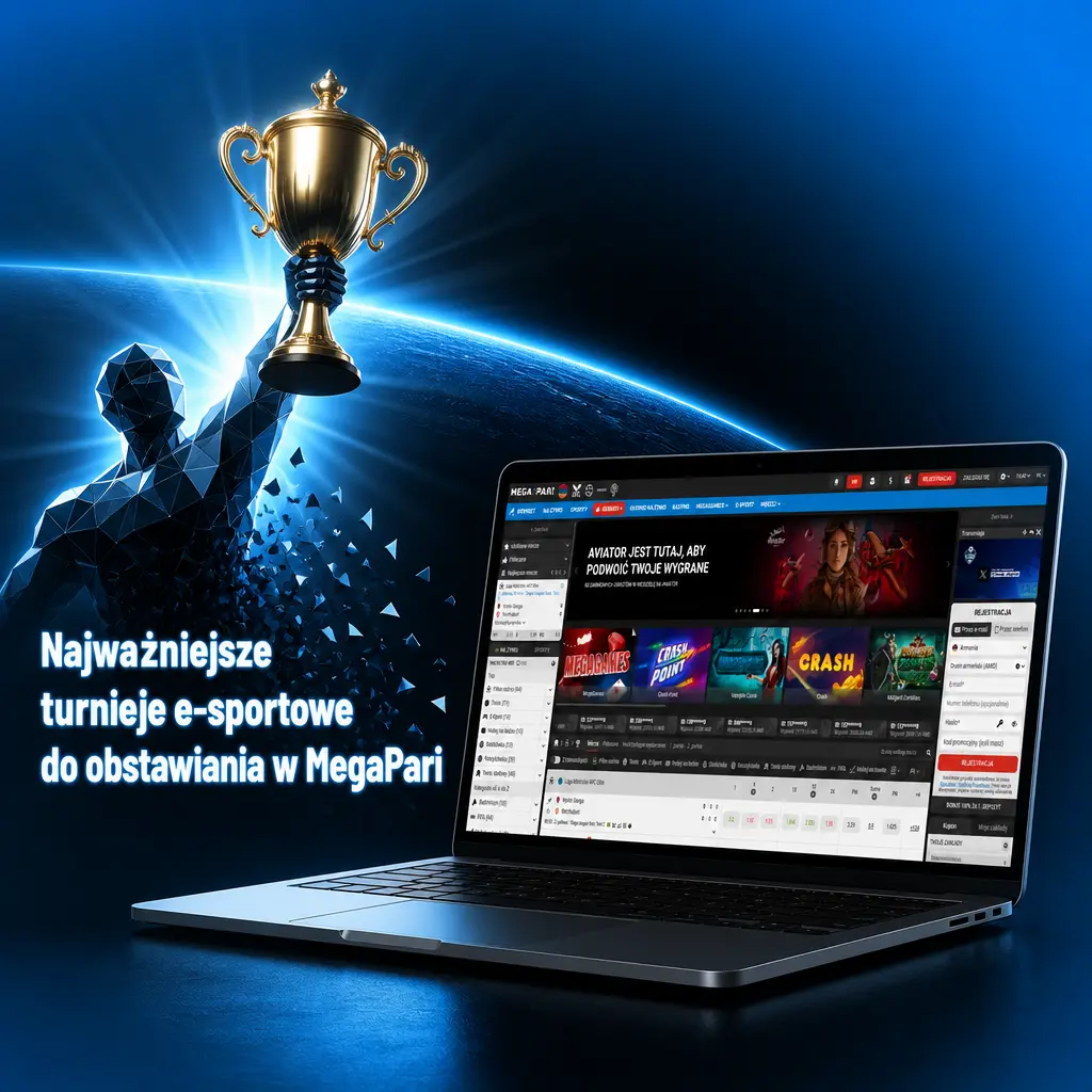 Tabela najważniejszych turniejów e-sportowych do obstawiania w MegaPari dla Dota 2, CS2, LoL, Valorant i innych dyscyplin