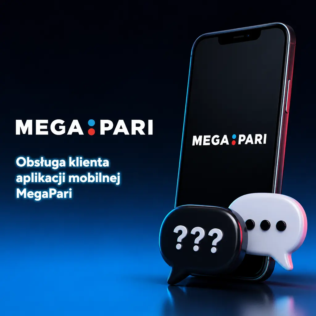 Obsługa klienta aplikacji mobilnej MegaPari – czat na żywo 24/7, e-mail i sekcja FAQ dla graczy z Polski