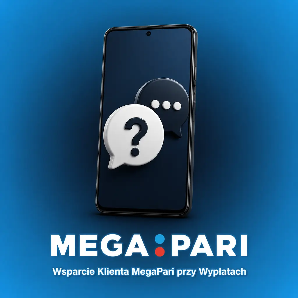 Wsparcie klienta MegaPari pomagające przy wypłatach - czat na żywo, e-mail, Telegram i sekcja FAQ