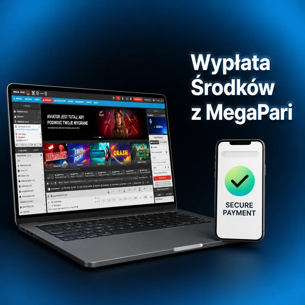 Wypłata środków z konta MegaPari – proces weryfikacji KYC, wybór metody i śledzenie statusu transakcji w Kasie.