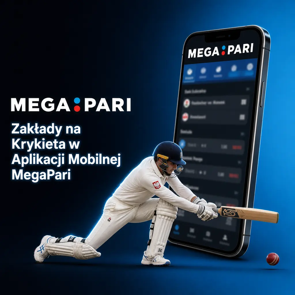 Aplikacja mobilna MegaPari do zakładów na krykieta – pobieranie na Androida i iPhone, live streaming i kursy na żywo