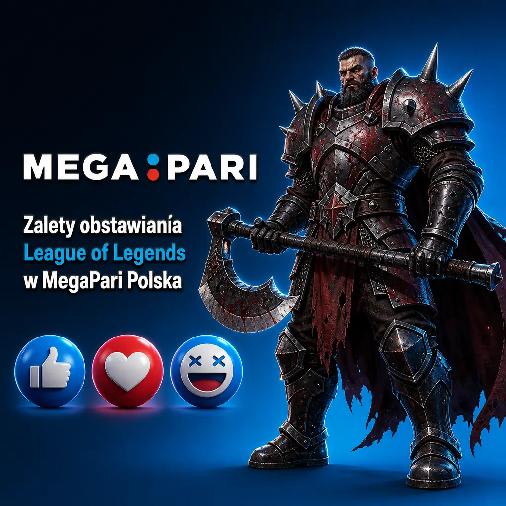 Zalety obstawiania League of Legends w MegaPari Polska – bonusy, BLIK, kursy LEC, LCK, Worlds i wsparcie 24/7