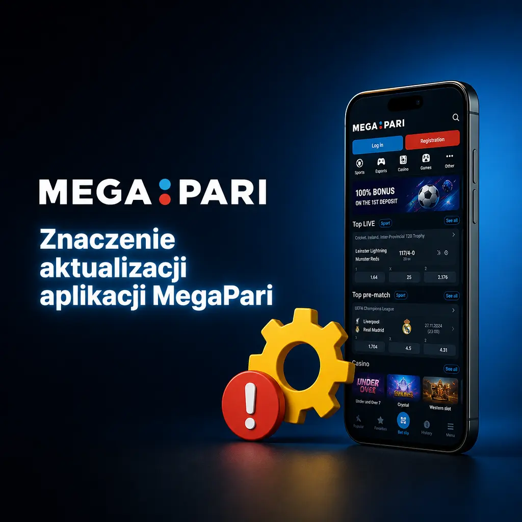 Aktualizacja aplikacji MegaPari poprawia bezpieczeństwo, szybkość ładowania kasyna live i dostęp do nowych metod płatności